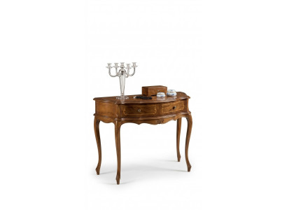 Design Luxus Miwwel Stil Barock Konsolendësch Konsol Dësch Holz Anrichte