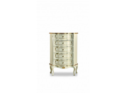 Italienesch Miwwelen Luxus Stil Barock Wäiss Schaf Kommode Designer Miwwelen