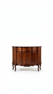 Italienesch Miwwelen Komoud Schaf Braun Design Luxus Holz Stil Barock
