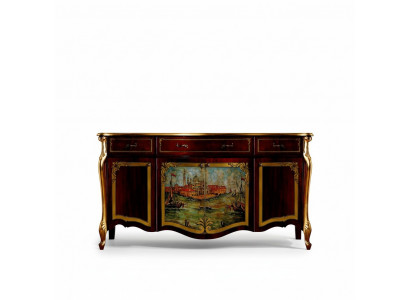 Design Miwwel Luxus Barock Buffet Komod Anrichte xxl Design Italienesch Neit