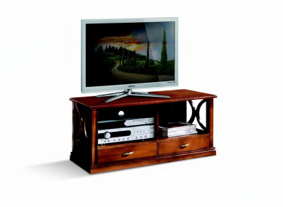 Luxus-Säitenschaf TV-Schaf RTV Italienesch Miwwelen Wunnzëmmer Holz Barock