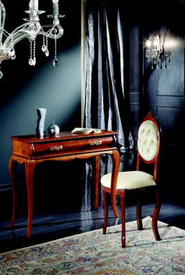Design Miwwelen Konsolendësch Braun Miwwelstil Barock Holz Italienesch Miwwelen Nei