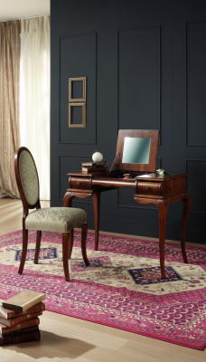 Design Dësch Sekretär Luxus Schreif Büro Miwwelen Holz Dëscher Büro