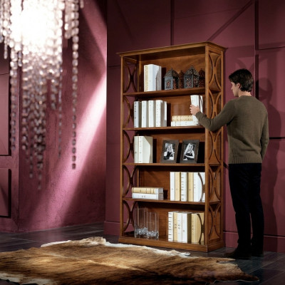 Méiwwel Klassesch Stil Bicherregal Schaf Italienesch Méiwwel Barock Stil