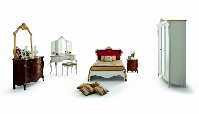 Italienesch Miwwelen Design Luxus Bett Duebelbett Stil Barock Better Klassesch