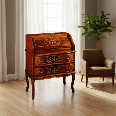 Luxus Dësch Sekretär Luxus Schreif Büro Miwwelen Holz Dëscher Büro Ariichtung