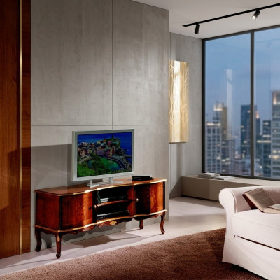 Héichwäerteg Design Miwwelen TV Schaf RTV Wunnzëmmer Schaf Luxus Maueren Sideboard Holz