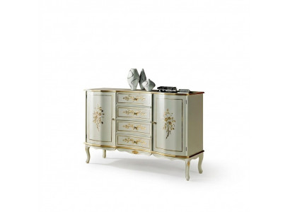 Luxus Kommode Schaf Italienesch Holz Miwwelen Design Sideboard Konsol.