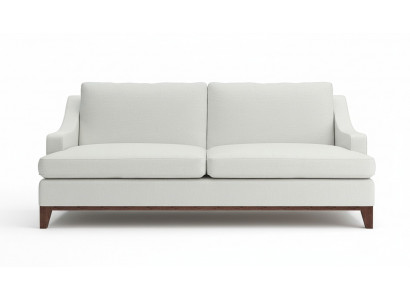 Beige Couch mat Knäppercher Amerikanesche Stil Sofa Polster Sëtz Couchen Sofen Luxus Neit