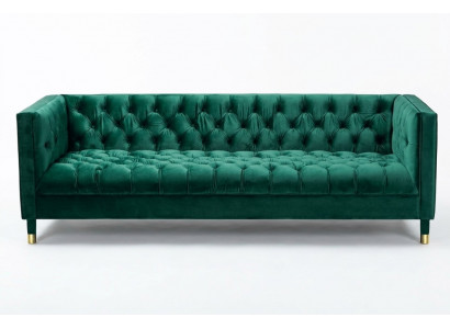 Grénge Chesterfield 4-Plätzer Luxus Sofa Textil Stoff Canapéën