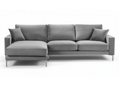 Ecksofa Gro xxl Grouss Textill Stoff Chesterfield Sofas Kreativ Miwwelen Wunnzëmmer