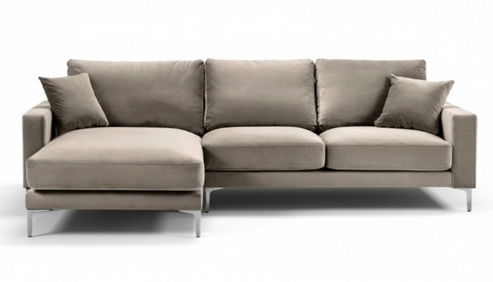 Sofae Stëmm Wunnzëmmer Design Couchen Polstersofa Grom Ecksofa Loft Eckeckbank