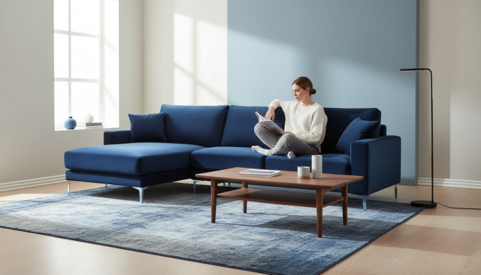 Loft Sofa Luxus Eckcouch Modern Wunnzëmmer Miwwelen Eckgarnitur Sofae Samt Couchen