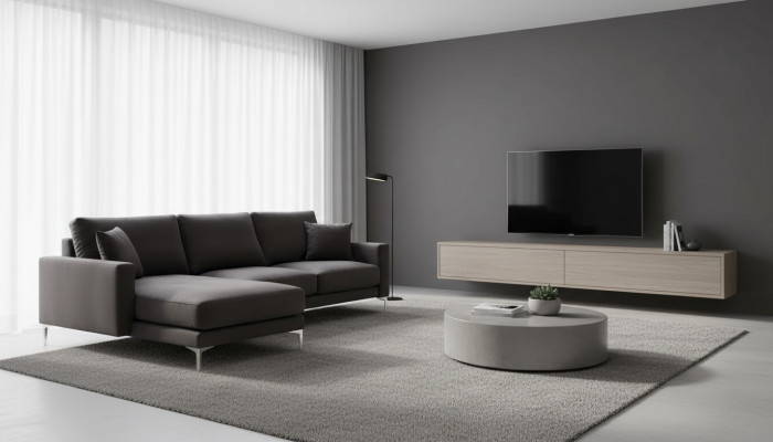 Sofaen Italienesch Miwwelen Schwaarz Ecksofa Wunnzëmmer Design Couchen Polstersofa