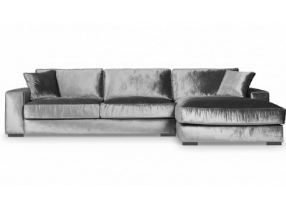 Grau Ecksofa Design Sofen Polster Sofas Italienesch Ariichtung Wunnzëmmer