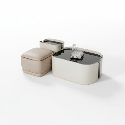 Canapé Dësch Still Modern Kreativ Wunnzëmmer Design Miwwelen Holz Luxus Neu Dësch