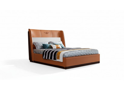 Bett Orange Schlofkummer Nei Kreativ Modern Design Miwwelen Holz Luxus Better