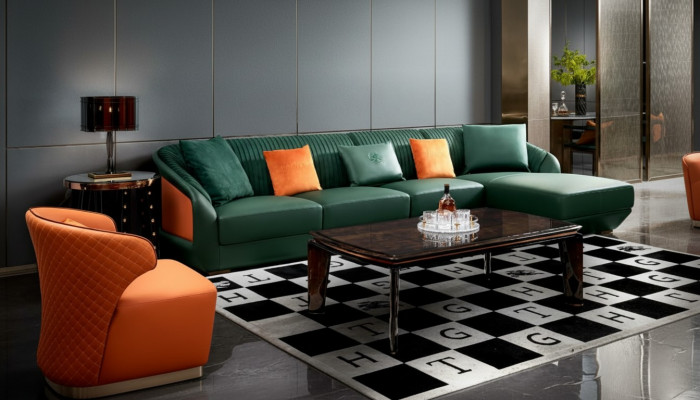 Couchtisch Edler Holz Niewentisch Modernen Design Miwwelen Luxus Wunnzëmmer