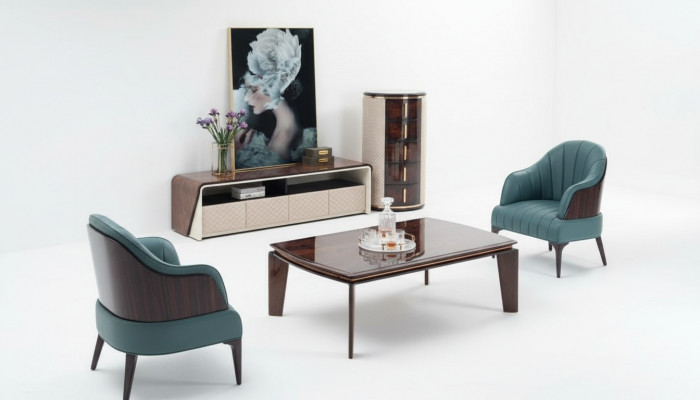 Couchtisch Ënnerschaf Kommod Luxus Sofaen Holzd-design Miwwelen Wunnzëmmer Couchen