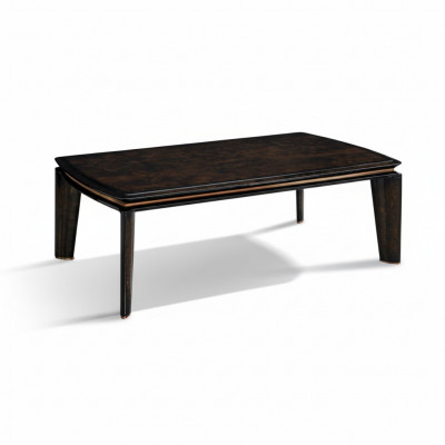Couchtisch Däischter Braun Holz Luxus Wunnzëmmer Neien Modernen Design