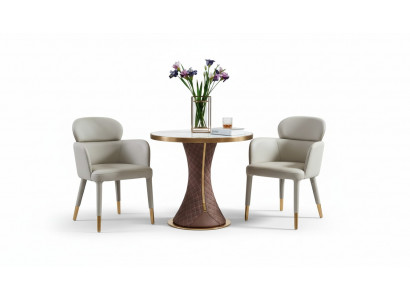 Kaffisdësch Wäiss Marmor Neien Bäisedësch Modern Design Miwwelen Luxus