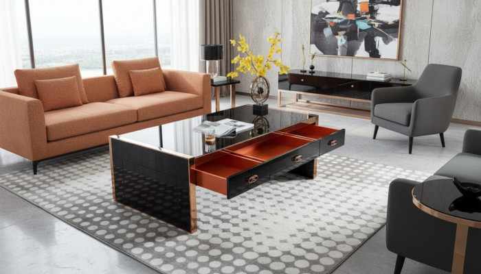 Schreibtisch Holz Brong Schreifdësch Aarbechtszëmmer Desken Büro Modernen Design Miwwel Luxus