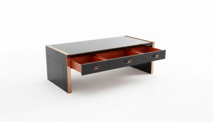 Schreibtisch Holz Brong Schreifdësch Aarbechtszëmmer Desken Büro Modernen Design Miwwel Luxus
