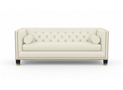 Beige Chesterfield Sofa Miwwelen Lieder Wunnzëmmer Modern Design Canapéë Sofen Nei