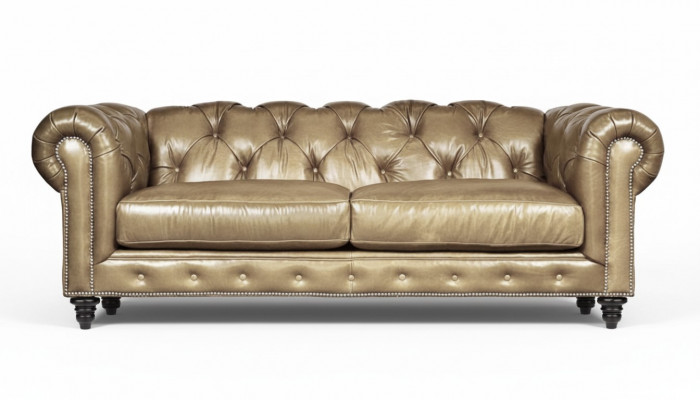 Hellbrong dräisëtzegen Lieder Chesterfield Wunnzëmmer Design Sofa Chesterfield Nei