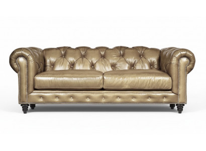 Hellbrong dräisëtzegen Lieder Chesterfield Wunnzëmmer Design Sofa Chesterfield Nei