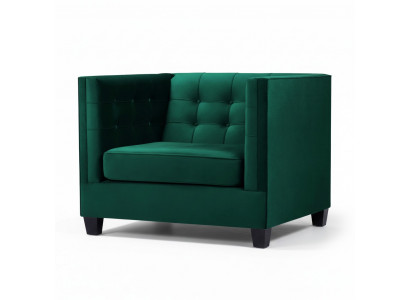 Chesterfield Sesselen Wunnzëmmer Modern Textil Stoff Gréng Kreativ Miwwelen Nei