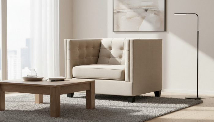 Stull Textil Stoff Loft Gro Kreativ Miwwelen Nei Modern Wunnzëmmer