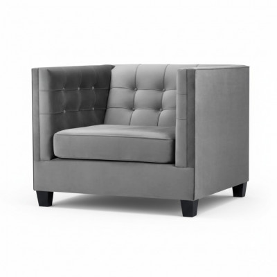 Sëtz Chesterfield Textil Stëfter Gro Neien Wunnzëmmer Modern Kreativ