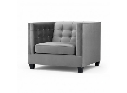 Sëtz Chesterfield Textil Stëfter Gro Neien Wunnzëmmer Modern Kreativ