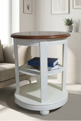 Modernen Dësch Salontafel Niewendësch Canapé Wunnzëmmer Holz Landhausmiwwel Nei