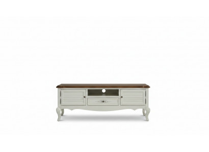 Sideboard TV Lowboard RTV Schaf Dësch Wunnzëmmer Holz Klassesch Landhaus Miwwelen
