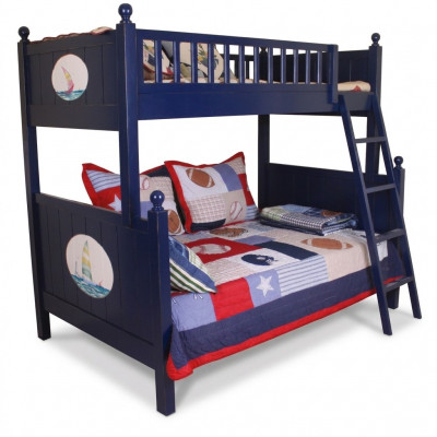 Klassescht Kannerbett Etagebett Blo Héichbett Spillbett Kannerbett Stockbett