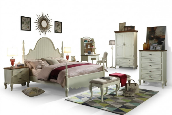 Bett Polsterbett Luxus Schlofzëmmer Design Better Textil Holz Bettgestell Neit