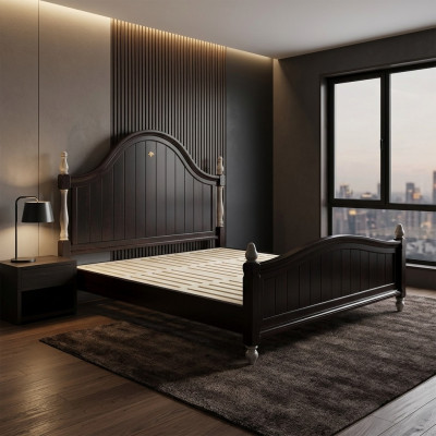 Designer Bett Landhaus Holz Hotel Metall Better Duebel Schlofkmier Holzmiwwelen