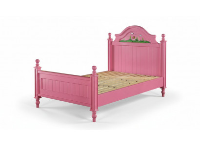 Bett Këssen Design Luxus Duebel Hotel Better Schlof Zëmmer Holz 120x200cm Nei