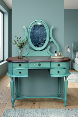 Schminktisch Klassesch Kommode Dëscher Friséier Kosmetik Sideboard Sekretär Nei