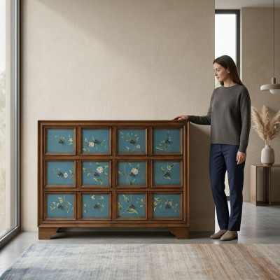 Kommode Sideboard Schaf Miwwelen Kommoden Massivholz Schief Véierawunnzëmmer