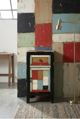 Design Nuet Holz Schlofzëmmer Säit Konsolendëscher Dësch Konsolen Landhaus.