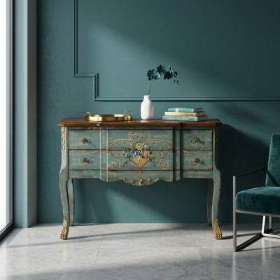 Antik Stil Miwwelen Anrichte Kommode Schaf Sideboard Konsoleschaf