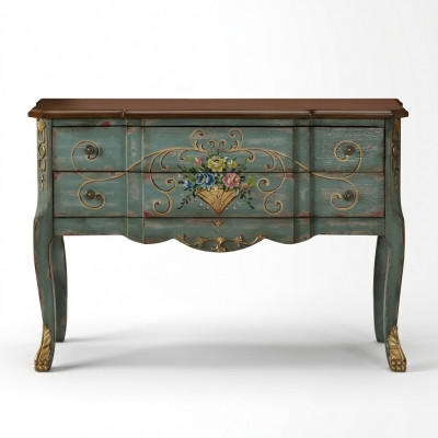 Antik Stil Miwwelen Anrichte Kommode Schaf Sideboard Konsoleschaf