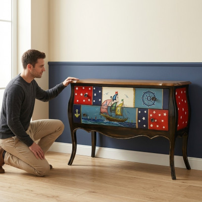 Antik Stil Kommoden Design Schief Schaf Anrichte Regaler Kommode Schief Holz