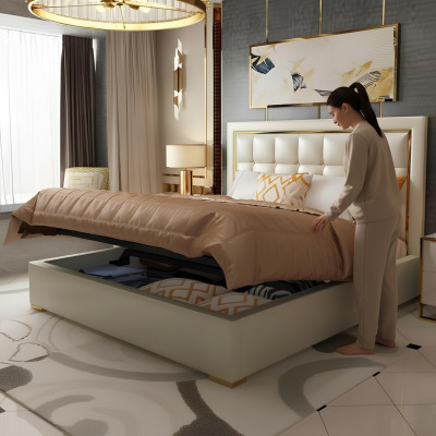 Bett Polster Design Luxus Duebel Better Gro 180x200cm Schlofzëmmer Lieder Hotel