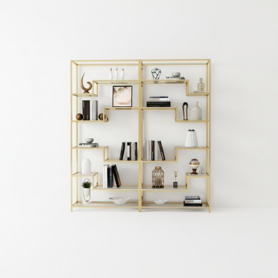 Designer Trennwand Regaler Wunnzëmmer Schief System Büro Miwwelen Nei