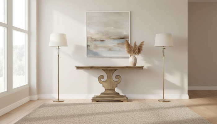 Konsolendësch Design Holz Dësch Konsolendëscher Konsol Luxus Dësch Sideboard Nei