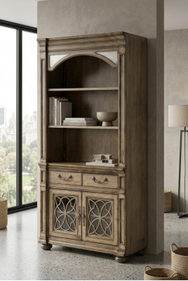 Detailer iwwer modernen Schaf Buffet Anrichte Design Kommode Holz Schaf Miwwel
